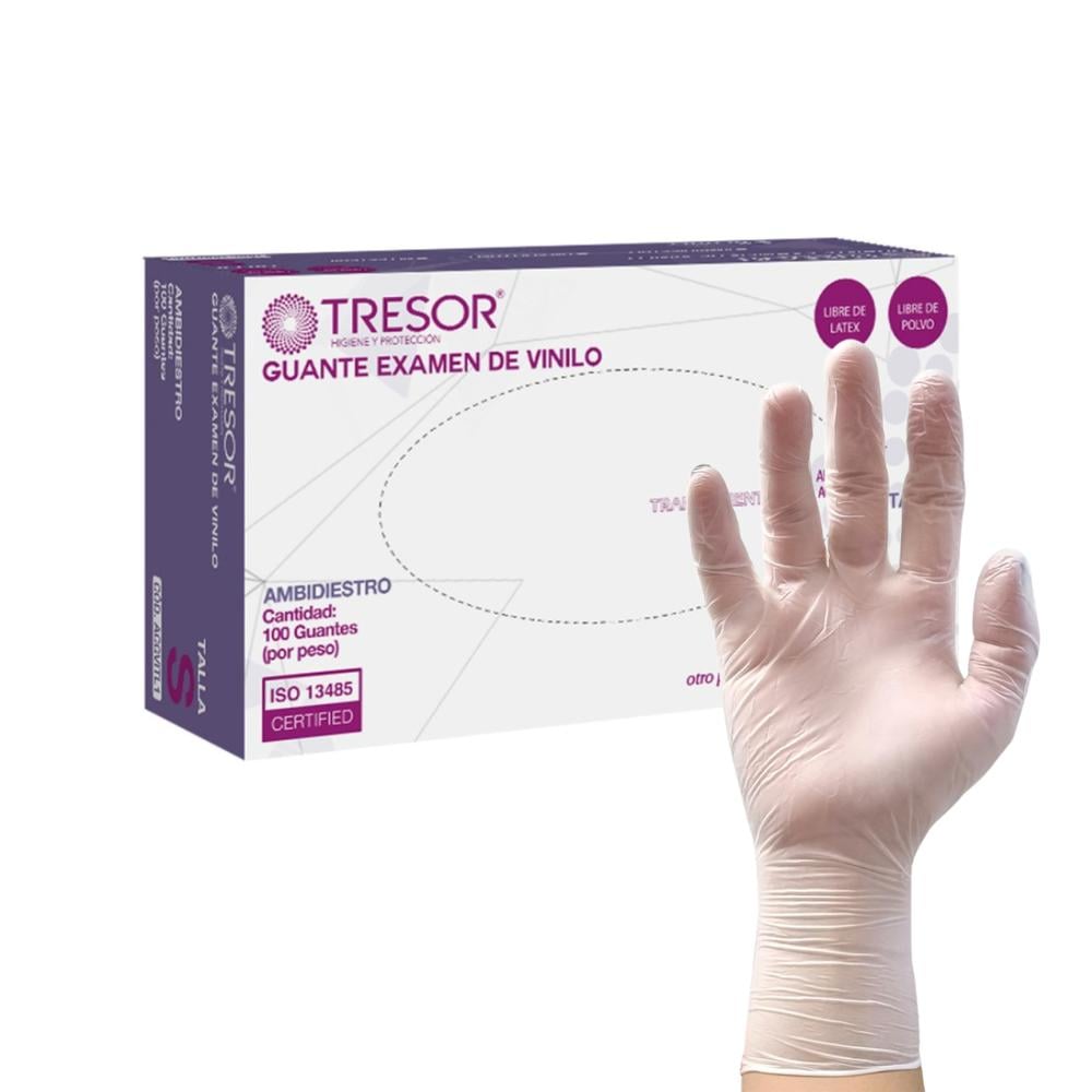 ViniloSP Guante Vinilo Sin Polvo para examinación - 100 unidades