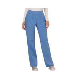 Pantalón Clínico de Mujer Azul Cielo Cherokee Workwear Revolution