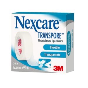 XH002400808 Cinta Nexcare™ Transpore™ - 12.5 mm x 9.1 m
