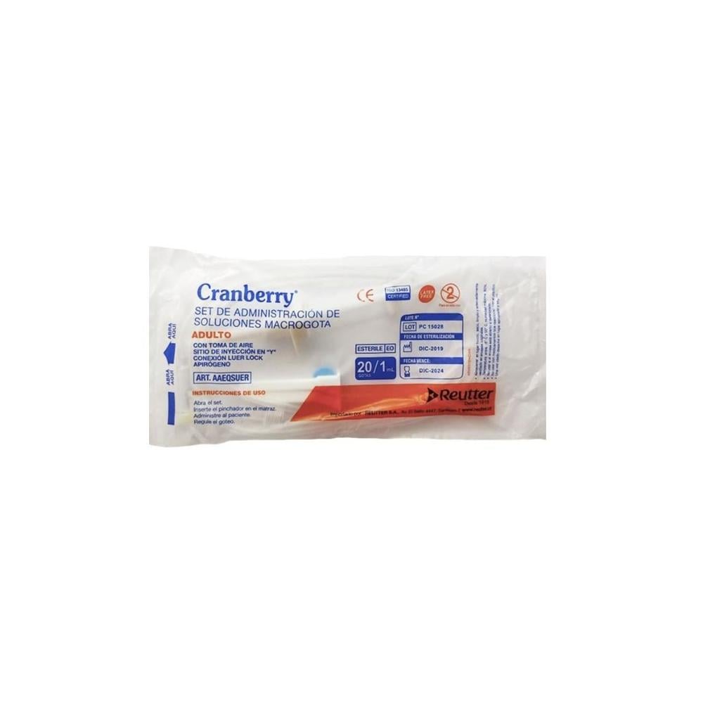 Bajada De Suero Macrogota 20 gotas / 1ml