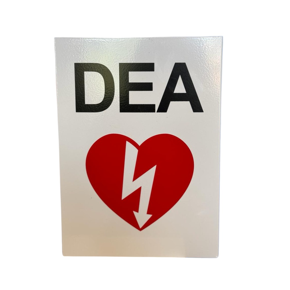 Señalética de aluminio para DEA