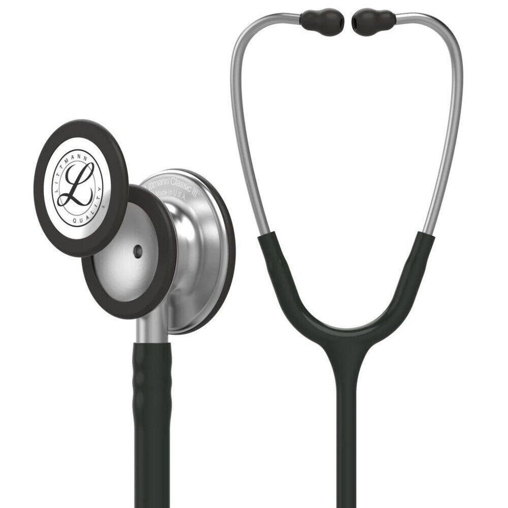 70-2007-8576-7_3 Fonendoscopio Littmann® Classic III Negro Estándar 5620 + Estuche