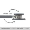 70-2007-8577-5_4 Fonendoscopio Littmann® Classic III Gris 5621 + Estuche