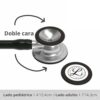 Fonendoscopio Littmann® Cardiology IV Negro 6152 + Estuche