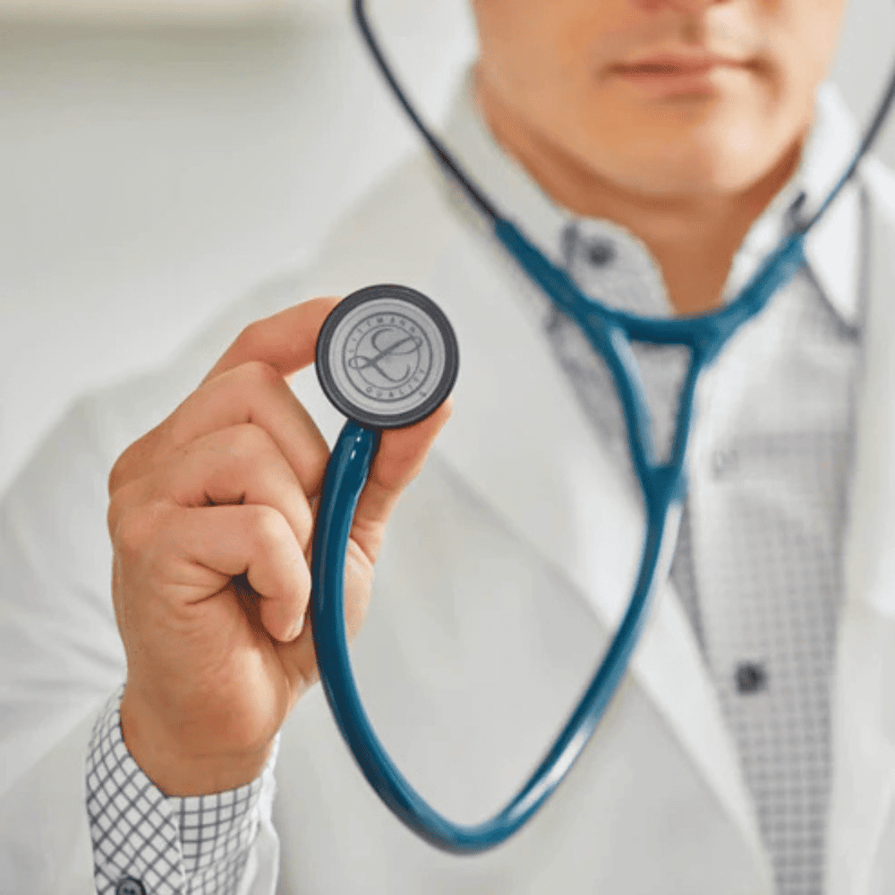 70-2007-8947-0_2 Fonendo Littmann® Cardiology IV Azul marino 6154 + Estuche