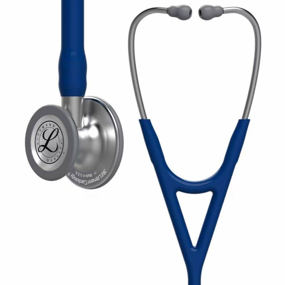 70-2007-8947-0_3 Fonendo Littmann® Cardiology IV Azul marino 6154 + Estuche