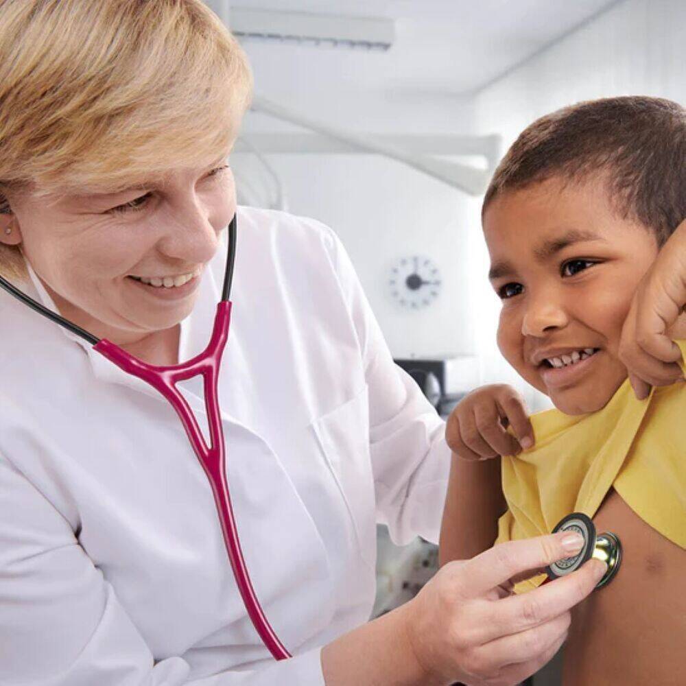 70-2007-8951-2_2 Fonendo Littmann® Cardiology IV Frambuesa 6158 + Estuche