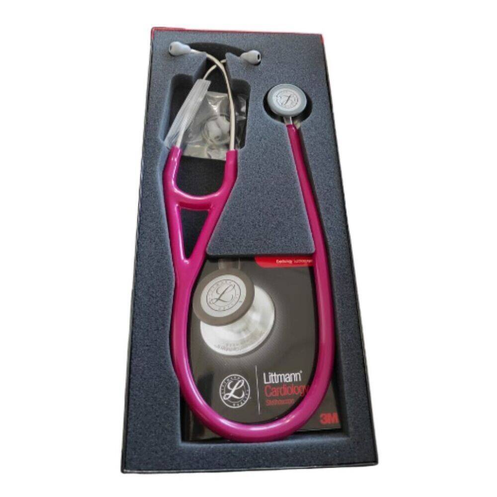 70-2007-8951-2_5 Fonendo Littmann® Cardiology IV Frambuesa 6158 + Estuche