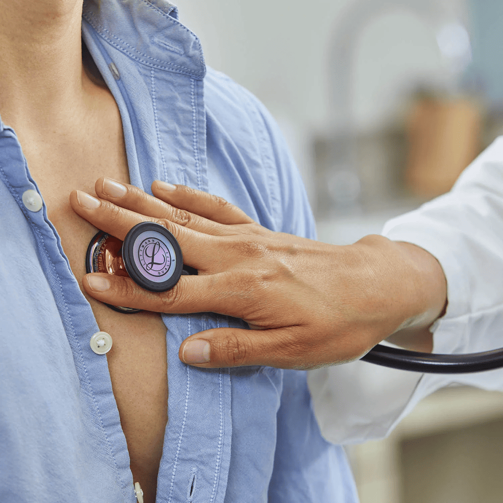 Fonendoscopio Littmann® Cardiology IV Negro Arcoíris 6165 + Estuche