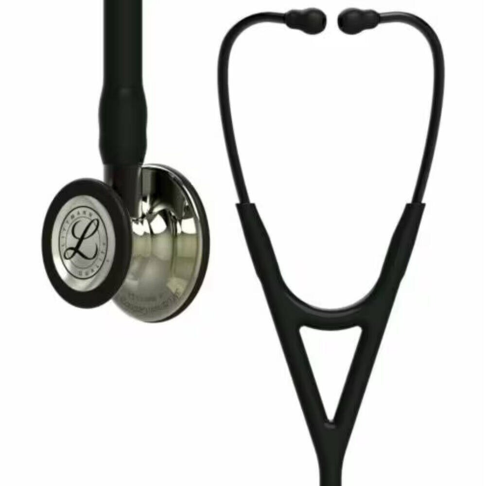 70-2007-9414-0_3 Fonendo Littmann® Cardiology IV Negro Champaña 6179 + Estuche