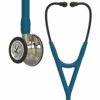 70-2011-7353-4_3 Fonendoscopio Littmann® Cardiology IV Azul Caribe Champaña 6190 + Estuche