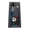 70-2011-7353-4_5 Fonendoscopio Littmann® Cardiology IV Azul Caribe Champaña 6190 + Estuche