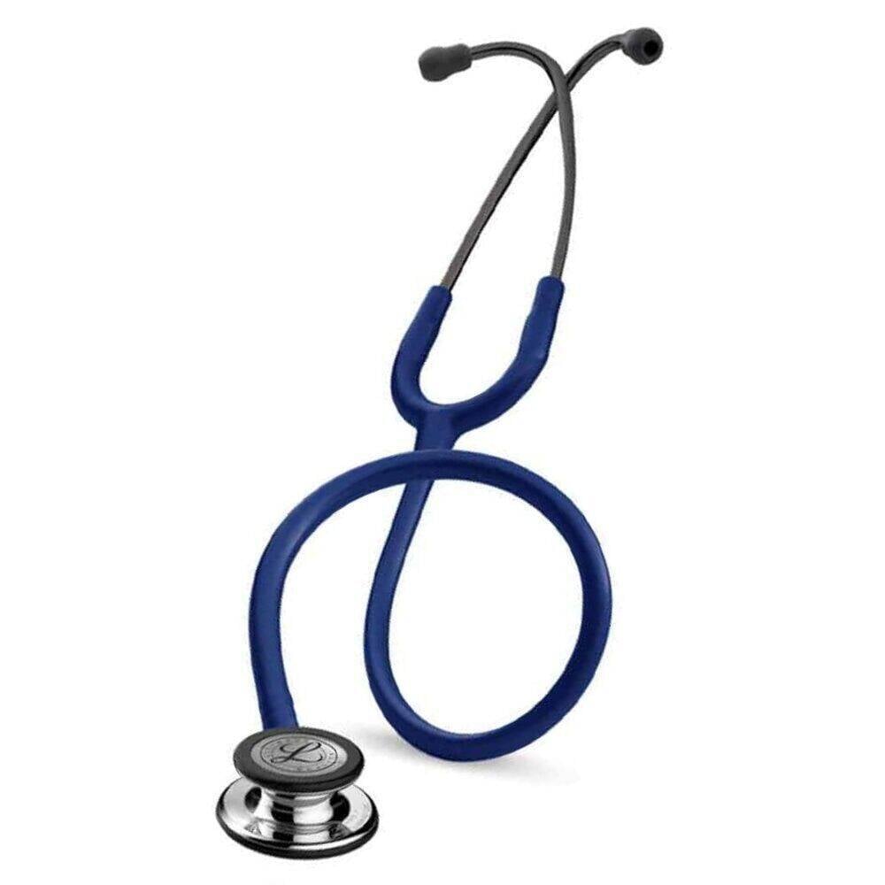 70-2011-7360-9_1 Fonendoscopio Littmann® Classic III Azul Marino Espejo 5863 + Estuche