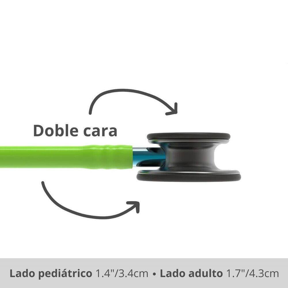 70-2011-7603-2_4 Fonendoscopio Littmann® Classic III Verde lima Smoke 5875