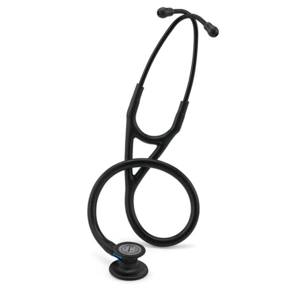 70-2011-7608-1_1-1 Fonendo Littmann® Cardiology IV Negro V. Azul 6201 + Estuche