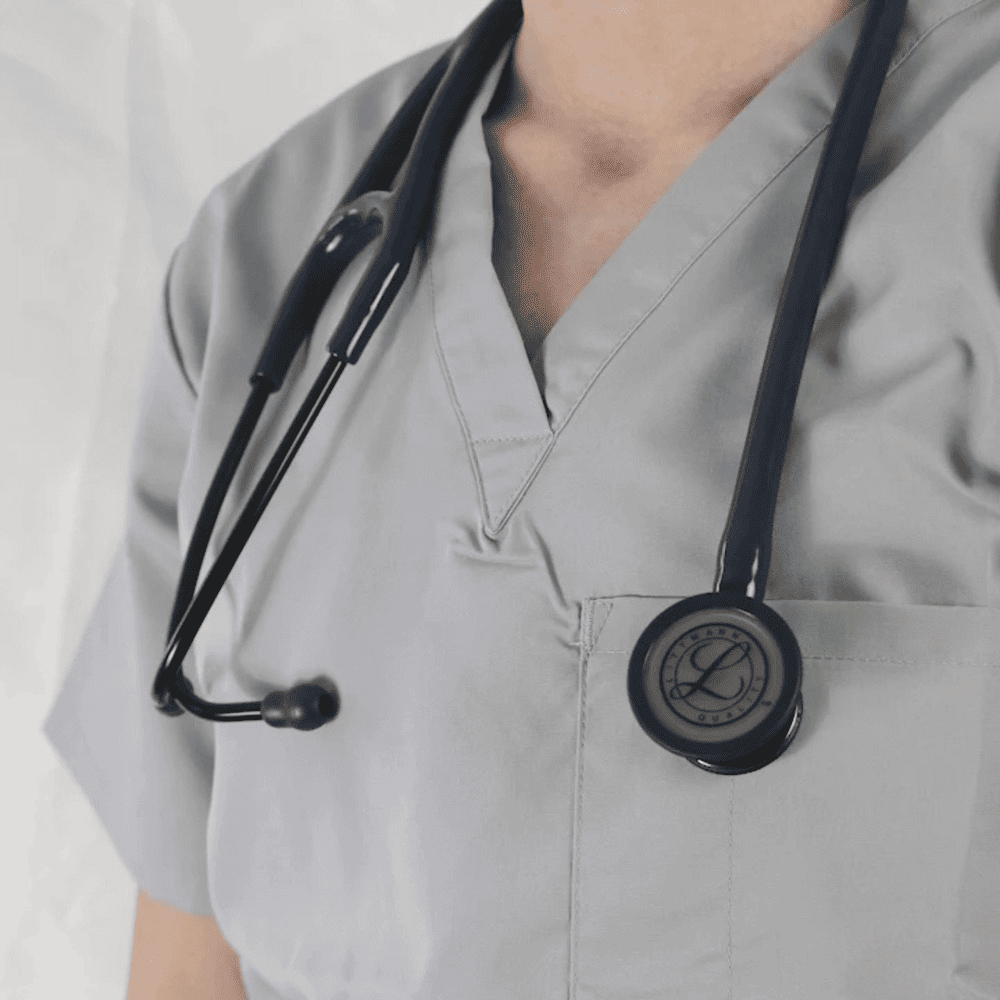 70-2011-7609-9_3 Fonendo Littmann® Cardiology IV Azul Marino Smoke 6202 + Estuche