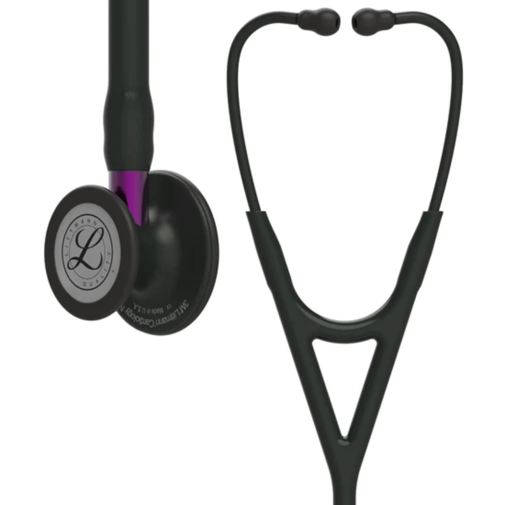 Fonendoscopio Littmann® Cardiology IV Negro V. Violeta 6203