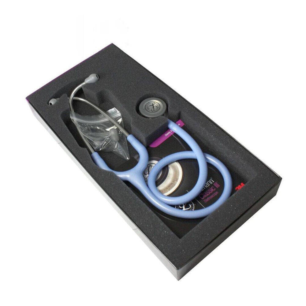 70-2011-8528-0_5 Fonendoscopio Littmann® Classic III Azul cielo 5630 + Estuche