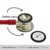 70-2011-8553-8_4 Fonendo Littmann® Cardiology IV Burdeo Champaña 6176 + Estuche