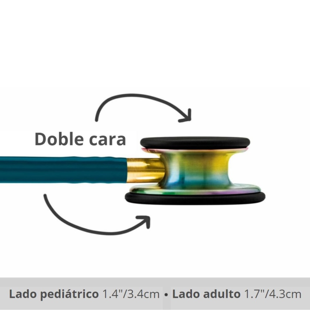Fonendoscopio Littmann® Classic III Azul Caribe Arcoíris 5807