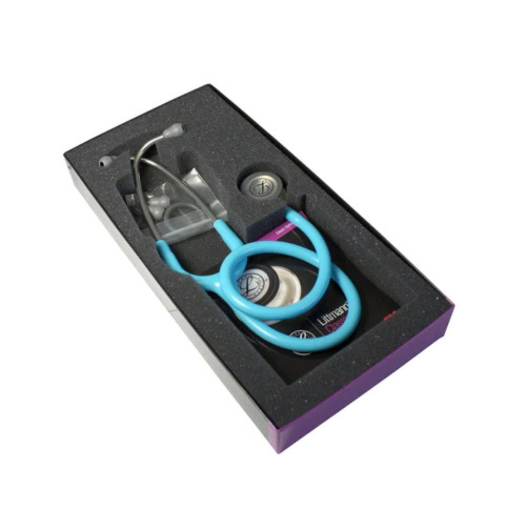 Fonendoscopio Littmann® Classic III Turquesa 5835 + Estuche