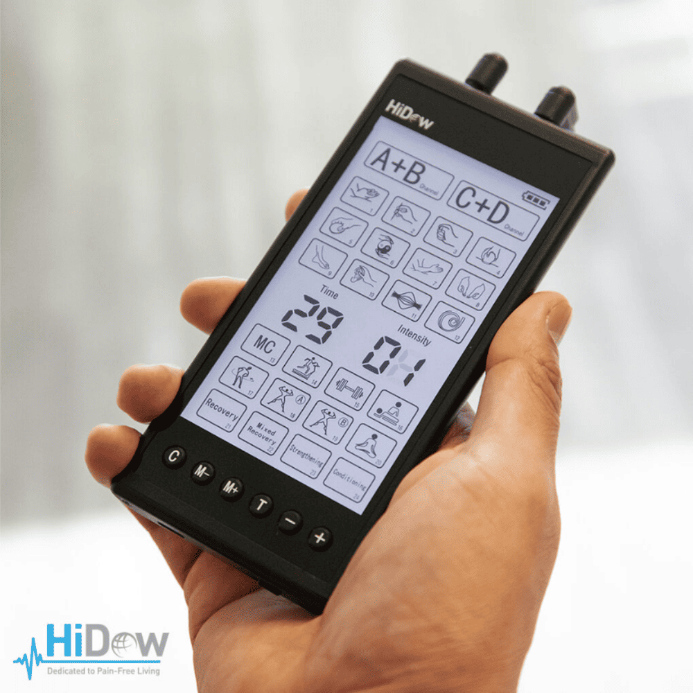 Equipo de Electroterapia TENS/EMS XPDS 4 | 24 Modos - HiDow