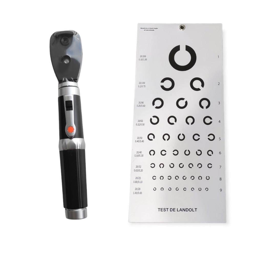 Pack: Oftalmoscopio + Tabla Landolt