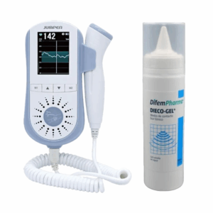 Doppler Fetal Pocket JPD100E2 + Gel Conductor Dieco 250 ml