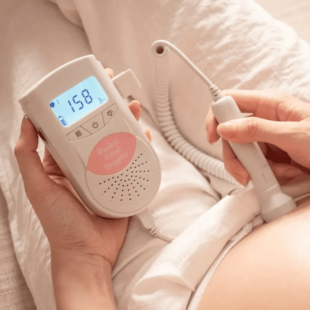Doppler Fetal Pocket JPD100S6 Rosado Jumper + Gel Conductor Dieco 250 ml