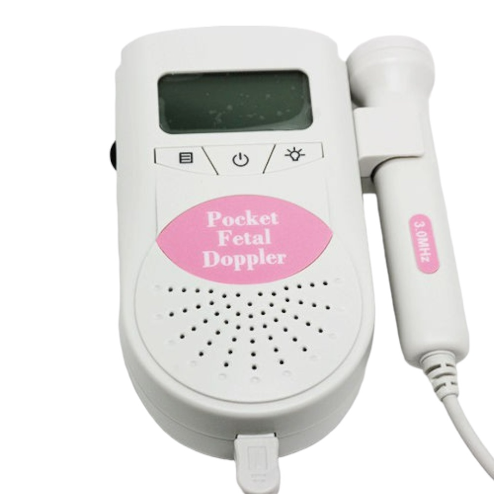 Doppler Fetal Pocket JPD100S6 Rosado Jumper + Gel Conductor Dieco 250 ml