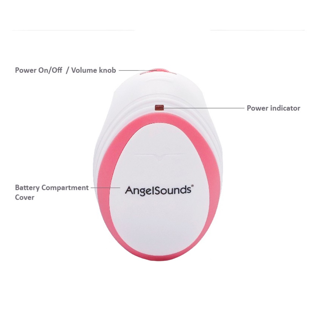 Mini Doppler Fetal Angel Sounds JPD100SMINI + Gel Conductor Dieco 250 ml