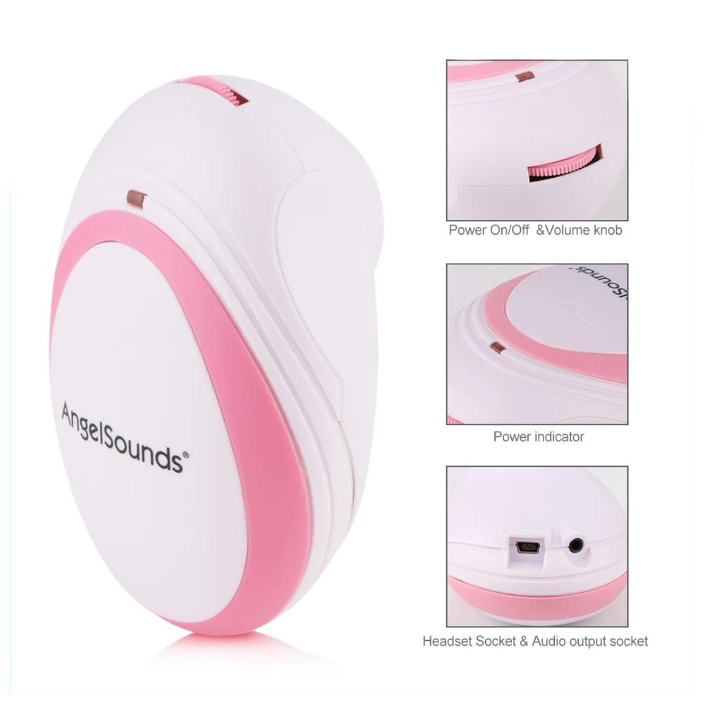Mini Doppler Fetal Angel Sounds JPD100SMINI + Gel Conductor Dieco 250 ml