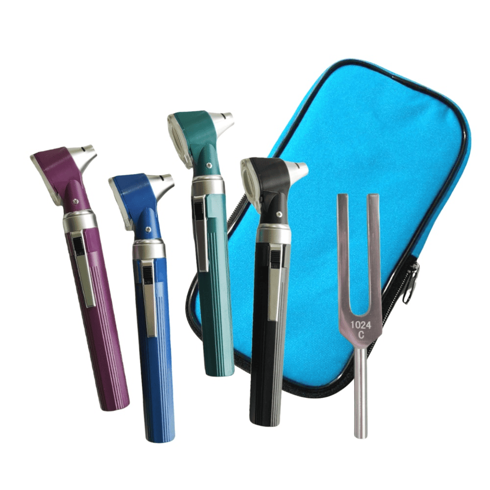 Pack: Otoscopio Guthmann + Diapasón + Estuche Multifuncional
