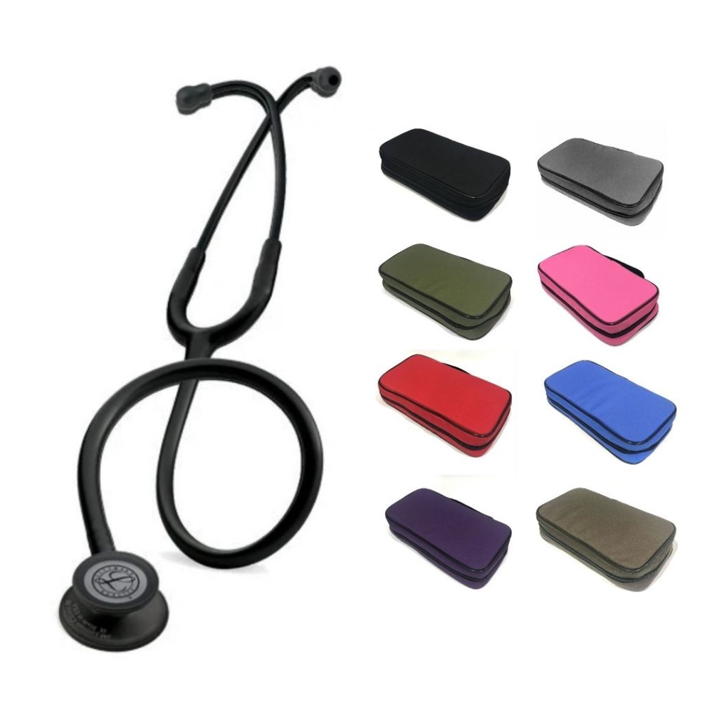 PEYF-5803_1 Fonendoscopio Littmann® Classic III Negro Especial 5803 + Estuche