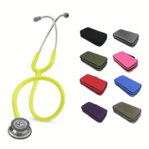 Fonendoscopio Littmann® Classic III Lima limón 5839 + Estuche