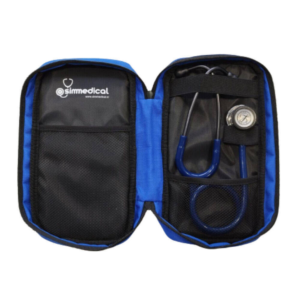 PEYF-5863_2 Fonendoscopio Littmann® Classic III Azul Marino Espejo 5863 + Estuche