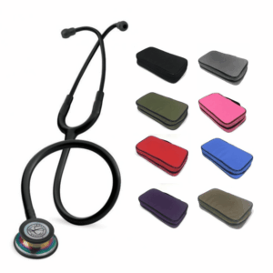 Fonendoscopio Littmann® Classic III Negro Arcoíris 5870 + Estuche