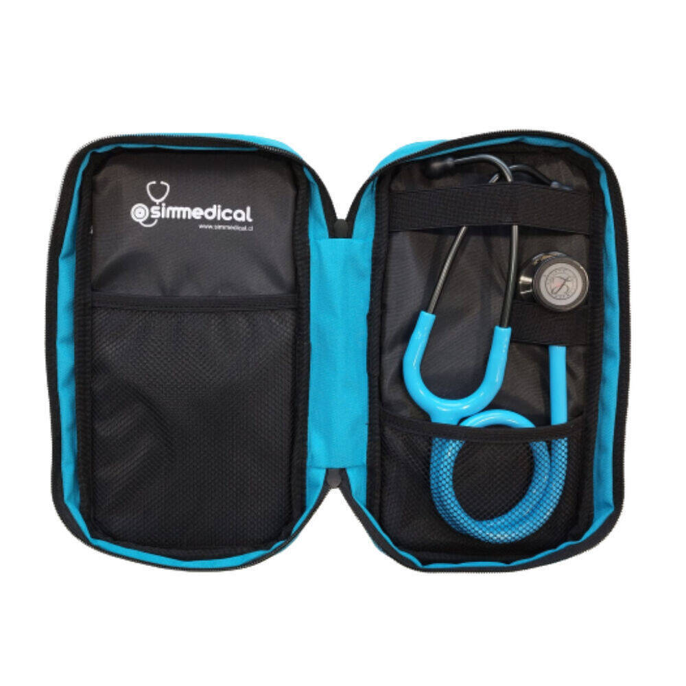 PEYF-5872_2 Fonendoscopio Littmann® Classic III Turquesa Smoke 5872 + Estuche