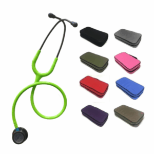Fonendoscopio Littmann® Classic III Verde lima Smoke 5875 + Estuche