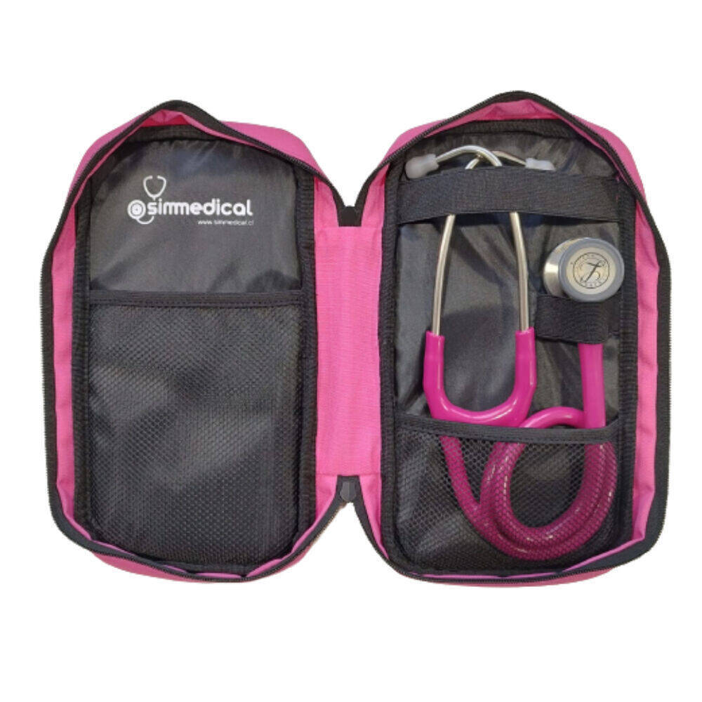 PEYF-6158_2 Fonendo Littmann® Cardiology IV Frambuesa 6158 + Estuche