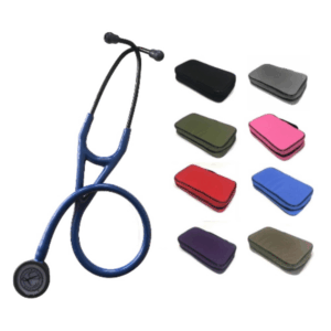 PEYF-6202_1 Fonendo Littmann® Cardiology IV Azul Marino Smoke 6202 + Estuche