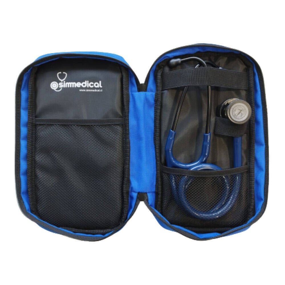 PEYF-6202_2 Fonendo Littmann® Cardiology IV Azul Marino Smoke 6202 + Estuche