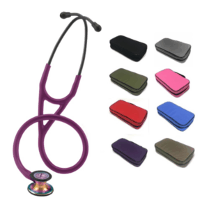Fonendo Littmann® Cardiology IV Ciruela Arcoíris 6205 + Estuche