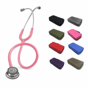 Fonendoscopio Littmann® Classic III Rosado Perla 5633 + Estuche