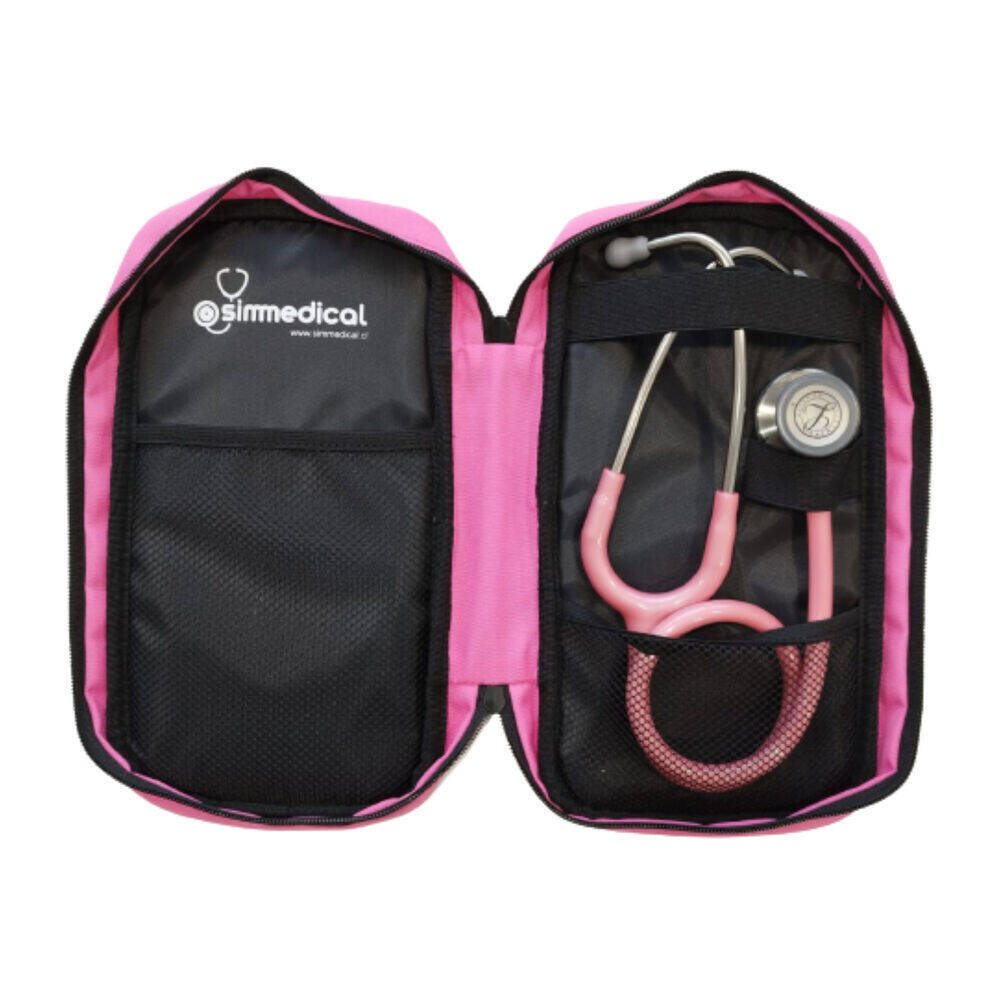 PEYF-ROS_2 Fonendoscopio Littmann® Classic III Rosado Perla 5633 + Estuche