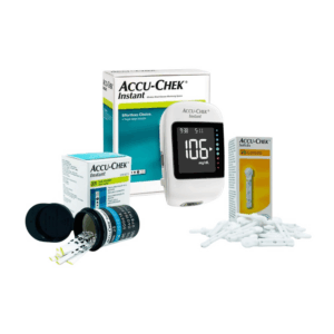 Pack Glucómetro Accu-Chek® Instant + 25 Tiras Instant + 25 Lancetas Softclix