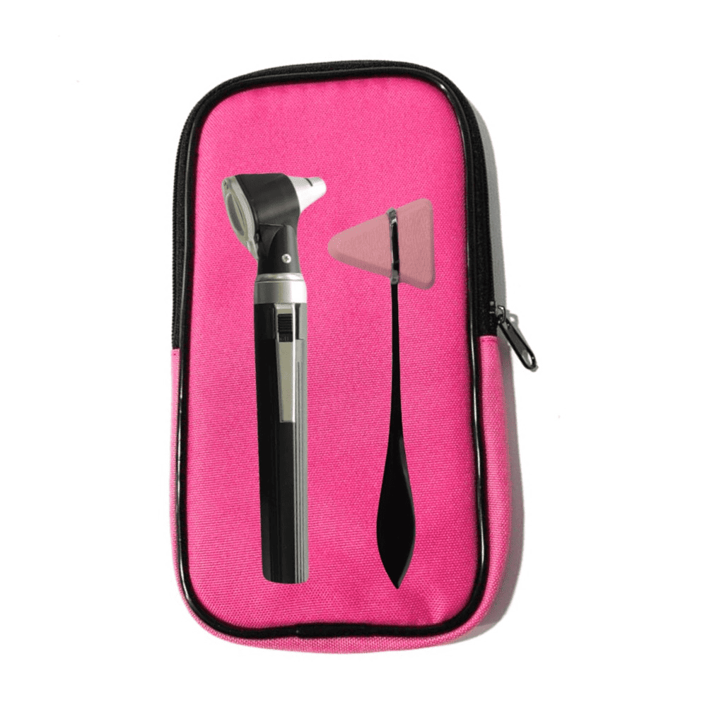 Pack: Otoscopio con iluminación Halógena Directa Guthmann + Estuche Multifuncional + Martillo Taylor