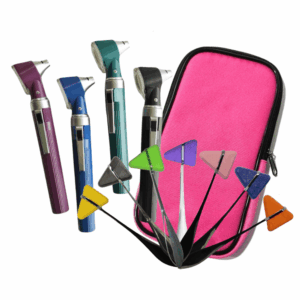 Pack-Otoscopio-con-iluminacion-Halogena-Directa-Guthmann-Estuche-Multifuncional-Linterna-Medica-16 Pack: Otoscopio con iluminación Halógena Directa Guthmann + Estuche Multifuncional + Martillo Taylor