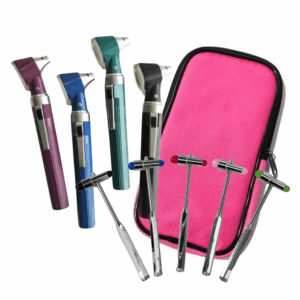 Pack-Otoscopio-con-iluminacion-Halogena-Directa-Guthmann-Estuche-Multifuncional-Linterna-Medica-17 Pack: Otoscopio con iluminación Halógena Directa Guthmann + Estuche Multifuncional + Martillo Buck