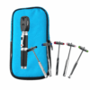 Pack: Oftalmoscopio Guthmann + Estuche + Linterna Medica + Martillo Buck
